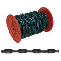 Chaîne droite avec gaine verte, Acier &agrave; faible teneur en carbone, 2/0 x 60' (18,3 m) l, Charge d'utilisation 520 lb (0,26 tonne) EastCoast Offshore Supplies