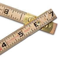 R&egrave;gle pliante, 6' lo, Bois, Graduations de 1/16" EastCoast Offshore Supplies