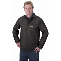 Flame Retardant Jacket, Cotton, 4X-Large, Black EastCoast Offshore Supplies