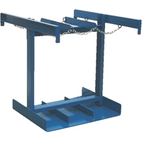 Chariot pour bouteilles, Roues Caoutchouc, Base de 35" la x 38" lo, 500 lb EastCoast Offshore Supplies