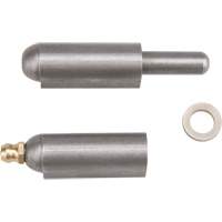 Weld-On Hinge, 0.512" Dia. x 3.15" L, Mild Steel w/Fixed Steel Pin EastCoast Offshore Supplies