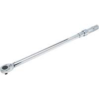 Ratcheting Head Micrometer Torque Wrench, Click, 1/2" Square Drive, 50 - 250 lbf. Ft EastCoast Offshore Supplies