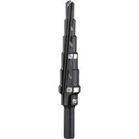 #2 Step Drill Bit, 3/16" - 1/2" , 1/16" Increments, High Speed Steel EastCoast Offshore Supplies