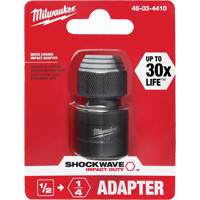 Adaptateur de douille carr&eacute;e &agrave; hexagonale pour tournevis &agrave; percussion Shockwave, Chocs, Prise 1/4", Douille 1/2", 1,875" lo EastCoast Offshore Supplies
