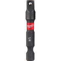 Shockwave Impact Driver Socket Adapters, 1/4" Drive Size, 1/4" Male Size, Ball, 1-7/8" L EastCoast Offshore Supplies