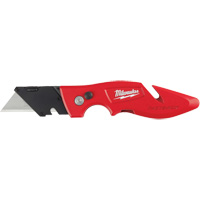 Fastback Flip Utility Knife, 2" Blade, Carbon Steel Blade, Metal Handle EastCoast Offshore Supplies