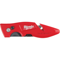 Fastback Flip Utility Knife, 2" Blade, Carbon Steel Blade, Metal Handle EastCoast Offshore Supplies