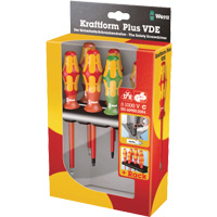 160 i / 168 i /6 VDE Insulated Screwdriver Set, 1000 V, 6 Pcs EastCoast Offshore Supplies