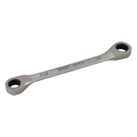 Double Box End Gear Ratcheting Wrench, 12 Point, 5/16" x 3/8", Plain Finish EastCoast Offshore Supplies