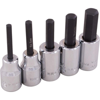 Jeu de douilles &agrave; t&ecirc;te hexagonale, Hexagonale, Prise 3/8", 5 mrcx EastCoast Offshore Supplies