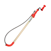Toilet Auger, Manual, Bulb, 6' Cable Length, 1/2" Cable Diameter EastCoast Offshore Supplies