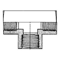 Female Pipe Tees, Brass, 1/8" EastCoast Offshore Supplies
