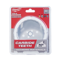 Scie &agrave; bouteur au carbure, 4", Profondeur de la coupe 1-31/50", Carbure EastCoast Offshore Supplies