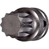 Embout &agrave; ins&eacute;rer, Triple carr&eacute;, 5 x 3/4" lo, Prise 1/4" EastCoast Offshore Supplies