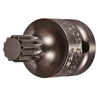 Socket Bit, Triple Square, 6 x 1-1/2" L, 1/2" Drive EastCoast Offshore Supplies