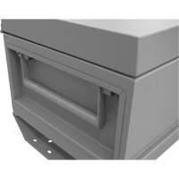 Jobsite Storage Box, 32" x 19" x 17-13/16", Steel, Grey EastCoast Offshore Supplies