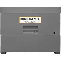 Piano Style Jobsite Storage Box, 60-1/2" W x 34-3/4" D x 49-3/8" H, Grey EastCoast Offshore Supplies