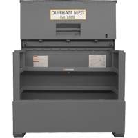 Piano Style Jobsite Storage Box, 60-1/2" W x 34-3/4" D x 49-3/8" H, Grey EastCoast Offshore Supplies
