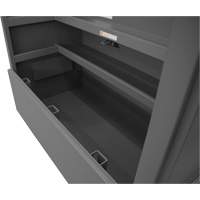 Piano Style Jobsite Storage Box, 60-1/2" W x 34-3/4" D x 49-3/8" H, Grey EastCoast Offshore Supplies