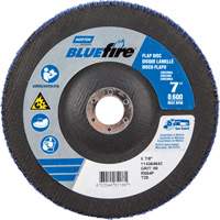 BlueFire R884P Coarse Grit Flap Disc, 7" x 7/8", Type 27, 80 Grit, Zirconia Alumina EastCoast Offshore Supplies