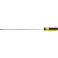 Tournevis d'&eacute;b&eacute;nisterie tr&egrave;s l&eacute;ger 100 PLUS, Tige de 1/8", Ronde, 6-5/8" lo, Prise en Plastique EastCoast Offshore Supplies