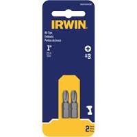 Embouts de tournevis &agrave; ins&eacute;rer, Phillips, #3, Prise 1/4" EastCoast Offshore Supplies