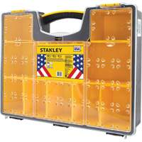 Deep Professional Organizer, 17-1/2" W x 4-1/2" D x 14" H, Black/Yellow EastCoast Offshore Supplies