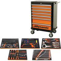 Ensemble d'outils pour m&eacute;canicien automobile avec armoire roulante EastCoast Offshore Supplies