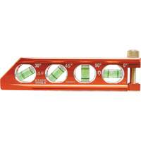 ACCU-BEND Level, 6.25" L, Aluminum, 1, Non-Magnetic EastCoast Offshore Supplies