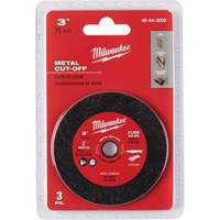 Metal Cut Off Wheel, 3" x 0.04", 3/8" Arbor EastCoast Offshore Supplies