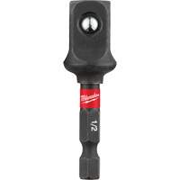 Shockwave Impact Socket Adapter, 1/4" Drive Size, 1/2" Male Size, Ball, 2" L EastCoast Offshore Supplies