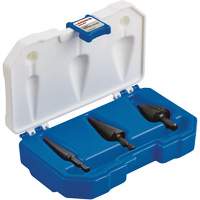 Jeu de forets &eacute;tag&eacute;s, 3 morceaux, Acier rapide EastCoast Offshore Supplies