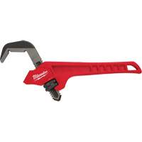 Steel Offset Hex Pipe Wrench, 2-5/8" Jaw Capacity, 10-1/2" Long, Powder Coated Finish, Ergonomic Handle EastCoast Offshore Supplies