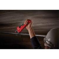 Cheater Adaptable Pipe Wrench, 2-1/2" Jaw Capacity, 18"/24"/10" Long, Powder Coated Finish, Ergonomic Handle EastCoast Offshore Supplies