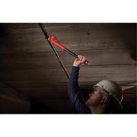 Cheater Adaptable Pipe Wrench, 2-1/2" Jaw Capacity, 18"/24"/10" Long, Powder Coated Finish, Ergonomic Handle EastCoast Offshore Supplies