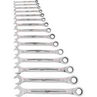 Ratcheting Wrench Set, Combination, 15 Pieces, Imperial EastCoast Offshore Supplies