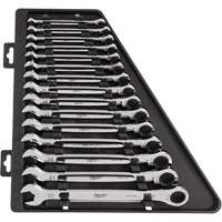 Ratcheting Wrench Set, Combination, 15 Pieces, Metric EastCoast Offshore Supplies