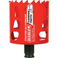 Wood & Metal Hole Saw, 2-9/16", 2-3/8" Depth of Cut, Carbide EastCoast Offshore Supplies