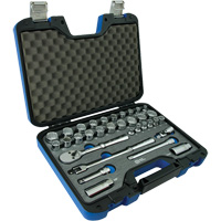 12 Point SAE & Metric Socket Attachment Set, 33 Pcs, 3/8" Drive Size EastCoast Offshore Supplies