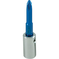 Douille tournevis &agrave; embout bleu, Phillips, #2, Prise 1/4" EastCoast Offshore Supplies