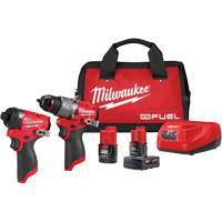 M12 FUEL 1/2" Drill Driver & 1/4" Hex Impact Driver Combo Kit, Lithium-Ion, 12 V EastCoast Offshore Supplies