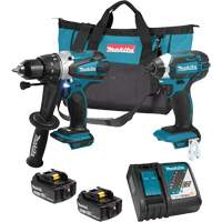 LXT Cordless 2-Tool Combo Kit, Lithium-Ion, 18 V EastCoast Offshore Supplies