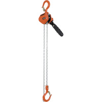 VLP-25-5 VLP Series Lever Puller, 5' Lift, 500 lbs. (0.25 tons) Capacity, Galvanized Steel Chain EastCoast Offshore Supplies