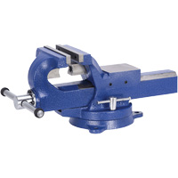 JADV-6 Super Heavy-Duty Bench Vise, 6" Jaw Width, 3-6/10" Throat Depth EastCoast Offshore Supplies