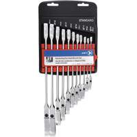 RCWS-11FS Flex Head Wrench Sets, Combination/Flex Head, 11 Pieces, Imperial EastCoast Offshore Supplies