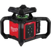 M18 Green Interior Rotary Laser Level Kit with Remote/Receiver & Wall Mount Bracket, 1000' (304.8 m) EastCoast Offshore Supplies