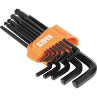 L-Style Ball-End Hex Key Wrench Set, 12 Pcs., Imperial EastCoast Offshore Supplies