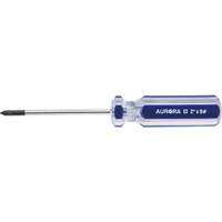 Blue Transparent Striped Philips Screwdriver, #0, Plastic Handle EastCoast Offshore Supplies