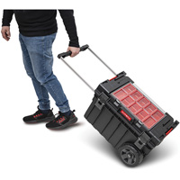 Coffre &agrave; outils roulant Arx, 23-4/5" x 16" x 15-3/5", Noir EastCoast Offshore Supplies