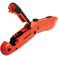 Couteau de s&eacute;curit&eacute; autor&eacute;tractable, 1", Acier, Prise en Aluminium EastCoast Offshore Supplies